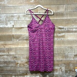 Carve designs purple adjustable swim cover up dress size XL